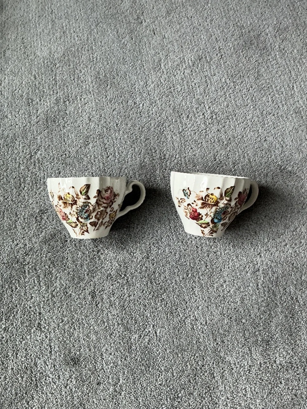 vintage Johnson Bros teacups set of 2